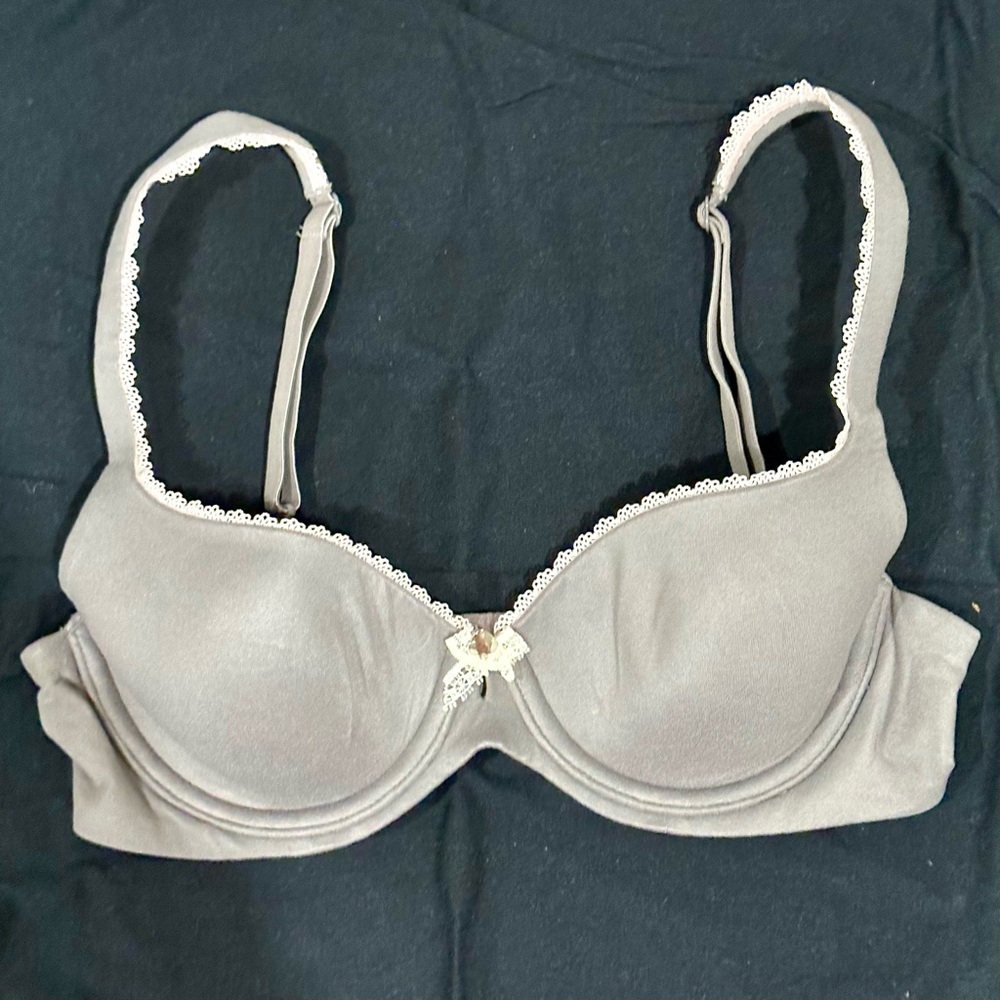 Victoria's Secret Gray Demi Bra Size 32B